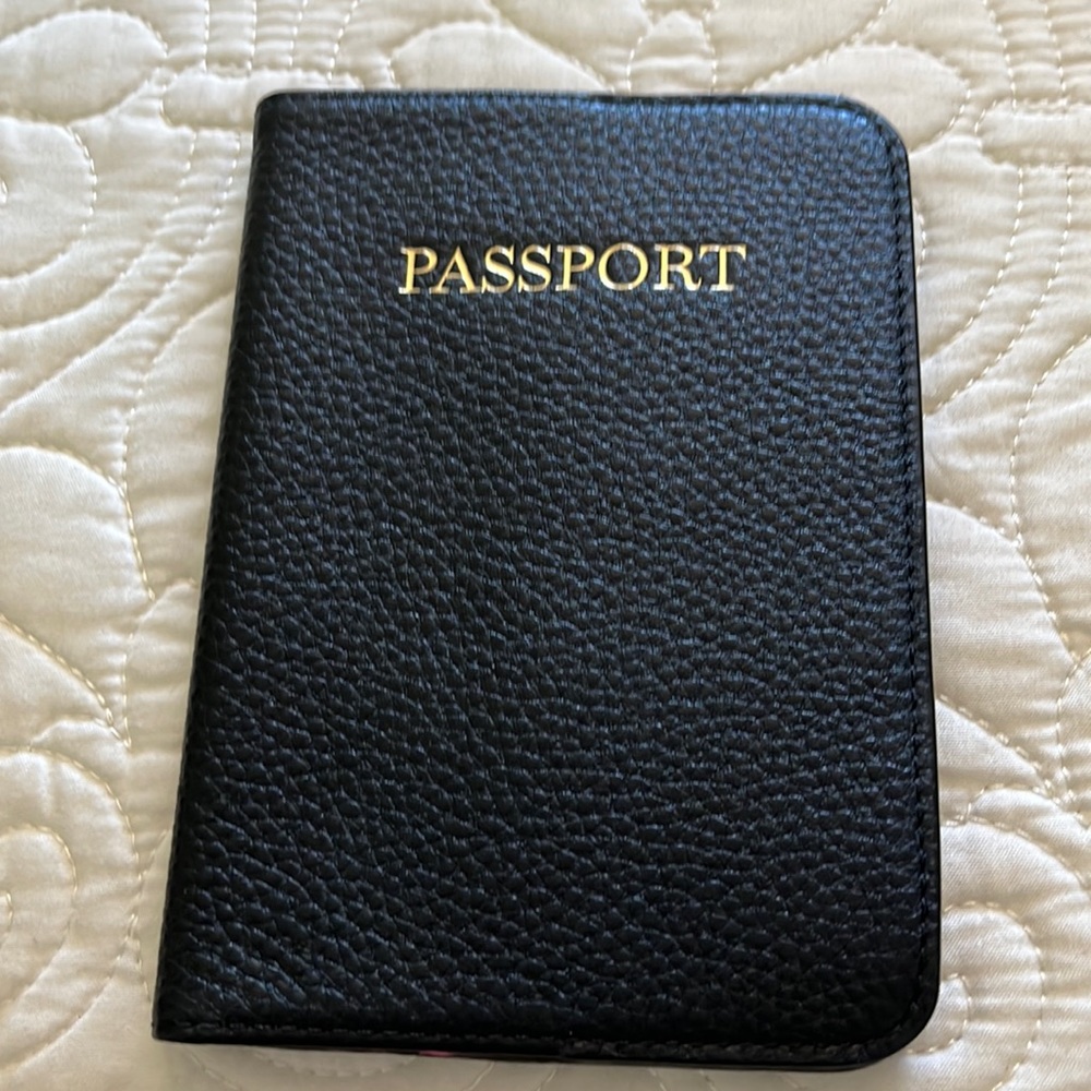 Leather Passport Holder